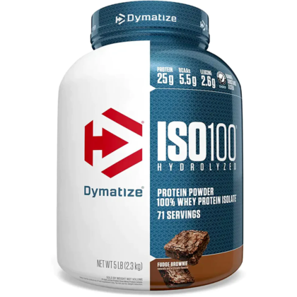 SiamoFit DYM - ISO 100 Hydrolyzed - 71 serv - 5 Lb - Fudge Brownie