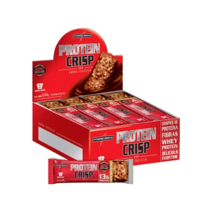 INT - Protein Crisp Bar - 12 bars x 45 gr - Hazelnut Truffle