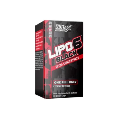 NTX - Lipo 6 Black Ultra Concentrate - Extreme Potency - 60 serv - 60 caps