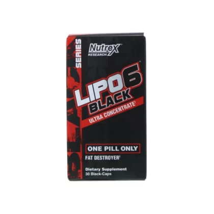 NTX - Lipo 6 Black Ultra Concentrate - Fat Destroyer - 30 serv - 30 caps - 01