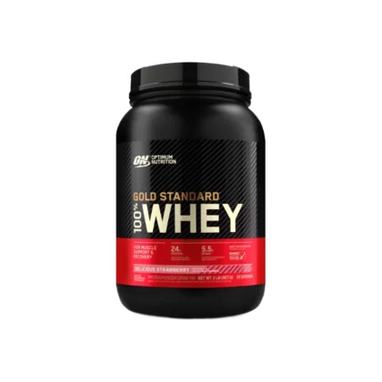 ON - 100% Whey Gold Standard - 29 serv - 2 Lb - Delicious Strawberry