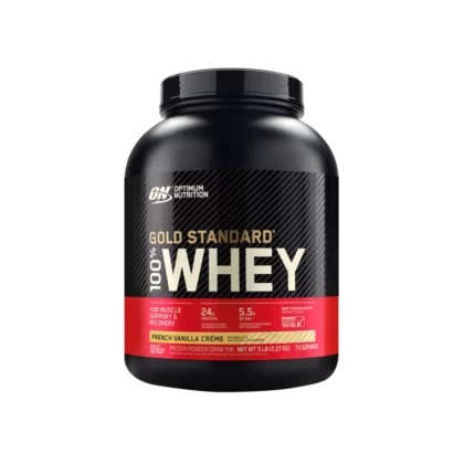 ON - 100% Whey Gold Standard - 73 serv - 5 Lb - French Vanilla