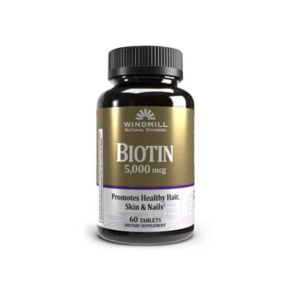 WDL - Biotin 5000 mcg - 60 serv - 60 tablets