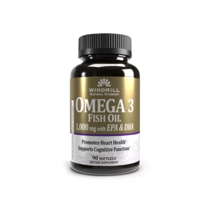 WDL - Omega 3 Fish Oil 1000 mg with EPA & DHA - 90 serv - 90 softgels